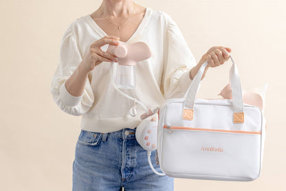Annabella Double Breast Pump Travel Bag with Coolers