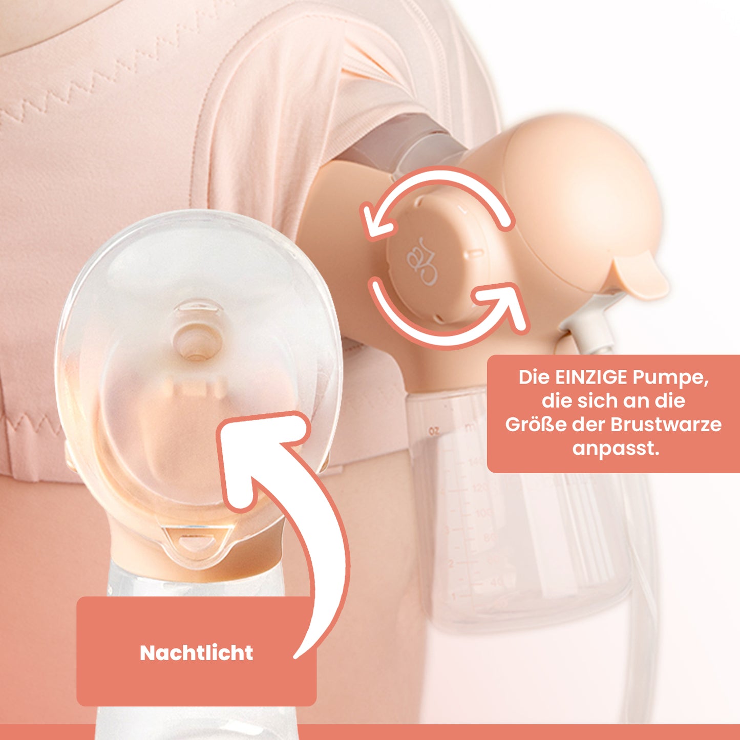 Annabella Double Electric Breast Pump with revolutionary Tongue-Simulating Technology Portable including Hands free pumping Bra