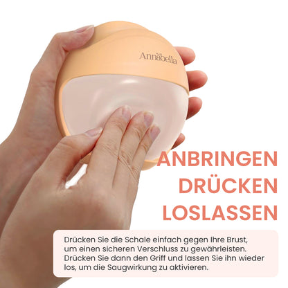 Hands-Free Wearable Manual Breast Pump and Collection Cup